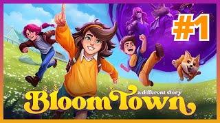 Bloomtown: A Different Story #1 - Meeting our new friends! Gameplay Walkthrough | Indie Cozy Game