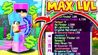 We got MAX LEVEL of the MOST OP ENCHANT in MINECRAFT: PRISONS?! | Minecraft OP PRISON #3