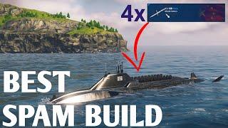 BEST SPAM BUILD - CN TYPE 096 WITH YJ 18B MISSILE || MODERN WARSHIPS