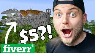 I Bought MINECRAFT Maps On Fiverr For THE REEF SERVER!!