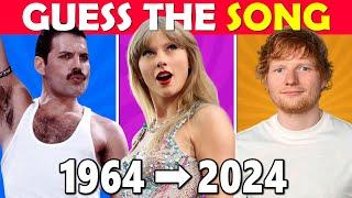 Guess the Song Music Quiz | One Song per Year 1964-2024