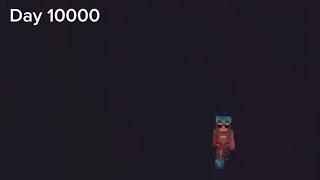 SB737 Ended His Hardcore World On Day 10,000 By Jumping Into The Void!