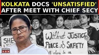 'Unsatisfied…' Kolkata Junior Doctors Meet Chief Secretary, Leave Disheartened Amid Ongoing Protests