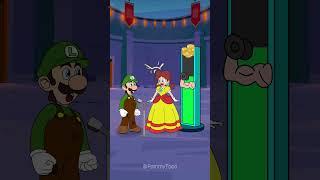 Help Luigi Get Princess Daisy Attention In Rank Up Challenge! #animation