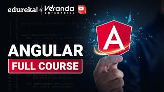 Angular Developer Full Course in 8 Hours [2024] | Angular Tutorial For Beginners | Edureka