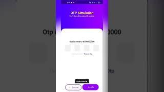 How to create OTP verification simulator Android app using Jetpack Compose and  Kotlin
