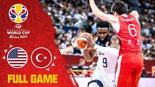 Team USA outlast the Turkish effort in OT! - Full Game - FIBA Basketball World Cup 2019