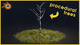 Making trees when you are too lazy to model ;) [Blender 3.3.1]