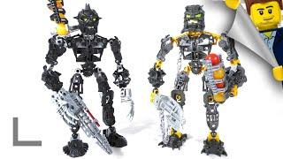 Обзор наборов Lego Bionicle #8729/8730 Нупару/Хьюки (Nuparu/Hewkii) [Тоа Иника: Часть 2]