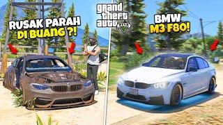 MENEMUKAN DAN MERESTORASI MOBIL BANGKAI BMW YANG TERBENGKALAI ! - GTA 5 MOD