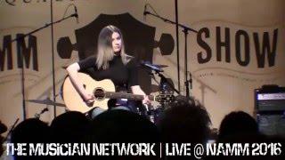 TAYLOR GUITARS w/ GABRIELLA QUEVEDO (Joky by Ahn Jung Jae) - NAMM 2016 - TMNtv