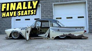 Fabricating Custom Seat Frames In My BAGGED AUTO UNION 1000SP!