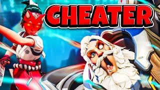 This Kiriko Went Full RAGE HACKING After One Lost Fight | Overwatch 2 Spectating Cheater