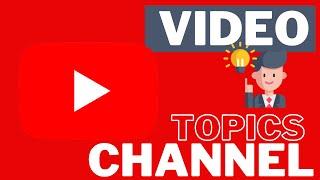 How To Get Video Topics For YouTube contents