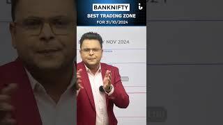 BANKNIFTY Tomorrow Top & Bottom for 31/10/2024 by Amit jain #banknifty #stockmarket