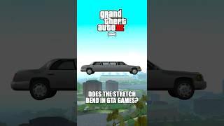 Does the STRETCH LIMO BEND in GTA GAMES? @CJJBR (GTA 3-5) #gta #gaming #shorts