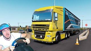 КУПИЛ НОВЫЙ ГРУЗОВИК и ПРИЦЕП в КАЗАХСТАНЕ - ETS 2 + РУЛЬ