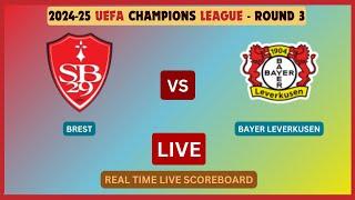 Brest Vs Bayer Leverkusen LIVE Score UPDATE 2024-25 UEFA Champions League Soccer Football Oct23 2024