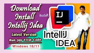 Install IntelliJ IDEA Setup for Java Jdk On Windows 10 l 11 Latest 2024