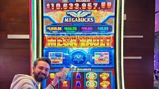 Trying To Win MILLIONS On The MEGABUCKS Slot Machine!