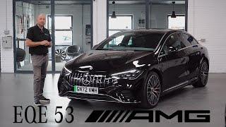 Mercedes EQE 53 AMG in-depth review & track test! Rival to Tesla Model S Plaid and Porsche Taycan?