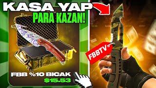 KENDİ KASALARINIZI YAPARAK PARA KAZANIN! - G4Skins
