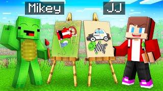 Mikey vs JJ DRAWING MOD For Pranks in Minecraft (Maizen)