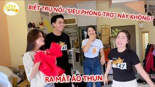 Bộ 3 Chị Em Cây Dừa run rẩy chuẩn bị ra mắt thương hiệu ÁO THUN, mong trụ lại “siêu phòng trọ”…