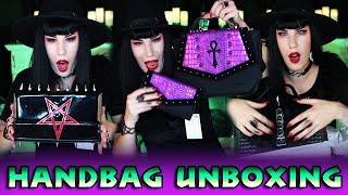 Epic Handbag Unboxing: Black Friday, The Goblin Queen, Drac, Mahafsoun + MORE  | Avelina De Moray