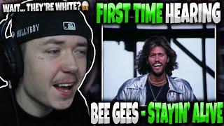 HIP HOP FAN'S FIRST TIME HEARING "Bee Gees - Stayin' Alive" | GENUINE REACTION