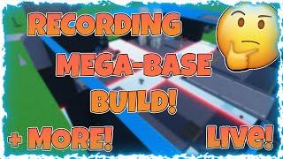 LIVE: Starting My MEGA BASE in Roblox Oaklands! New Slot Build + Recording 