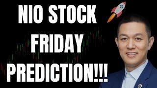  NIO STOCK FRIDAY PREDICTION! NIO, TSLA, SPY, ES, NVDA, AAPL, QQQ, META & AMZN PREDICTIONS! 