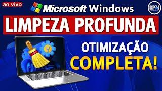 Como fazer uma LIMPEZA COMPLETA no Windows OTIMIZAÇÃO TOTAL!