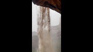 Narrowly Escaping a Flash Flood in Sedona, Arizona #Shorts