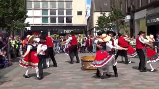 German Folk Dancing Thüringer Folklore Tanzensemble Rudolstadt Perth Perthshire Scotland