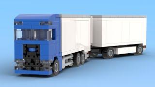 LEGO Mini Ford-F Max  + Trailer Build | Easy Tutorial for Beginners!  ️