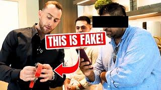 Caught *LIVE* FAKE $350,000 Watch