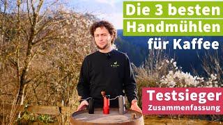 Die 3 besten Kaffee-Handmühlen aus 14 getesteten unter 100 Euro - Espresso geeignet!