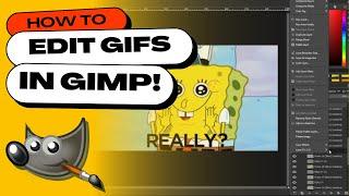 How to Edit an Animated GIF in GIMP (Edit Frames)