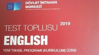 DİM İNGİLİS DİLİ TOPLU LİSTENİNG 2019 (8-14) VƏ CAVABLAR