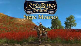 LOTRO All Store Mounts