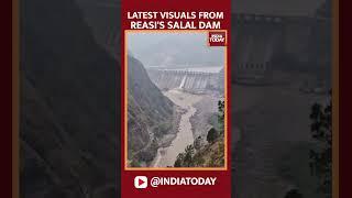 Jammu And Kashmir: Latest Visuals From Reasi's Salal Dam| #jammuanddkashmir #reasi #indiatoday #news