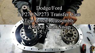 Ford NP273 Transfer Case - Dodge Input Shaft Swap