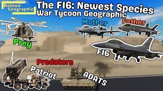 Roblox Geographic: The F16, Newest Species