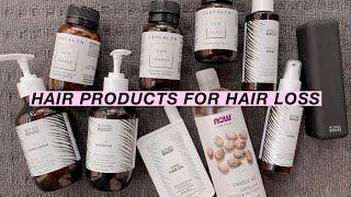 //PART 2: PRODUCTS IM USING TO HELP WITH HAIR LOSS (Bondi Boost + JSHealth)