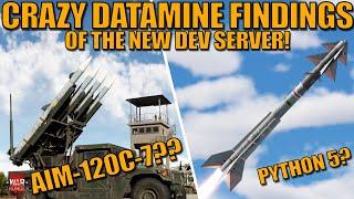 DEV DATAMINES! AIM-120C-7? PANTSIR BUFF? Model & Radar changes! & MORE! - War Thunder DEV