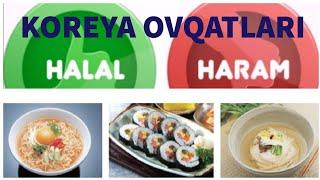 KOREYA OVQAT TURLARI