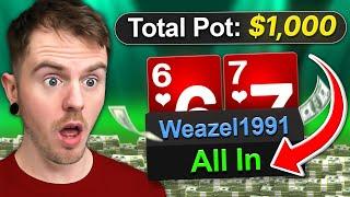 I BLUFFED WAY TOO MUCH IN THESE POKER CASH GAMES!