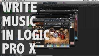 How to Write Music in Logic Pro X (2018) Tutorial