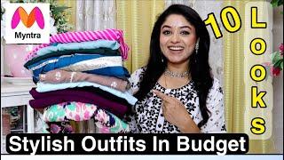 Fresh Stylish Kurti Haul Myntra Sale haul Dress, Kurta pant set in Budget shop with Vaishali Mitra